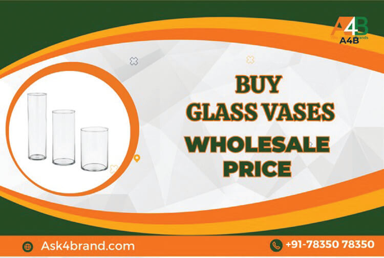 Buy Glass Vases Online at ask4brand.com